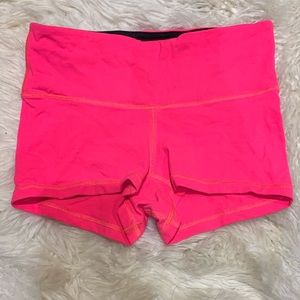 💗LULULEMON pink boogie shorts
